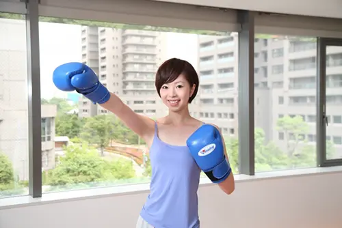 女性ボクサー