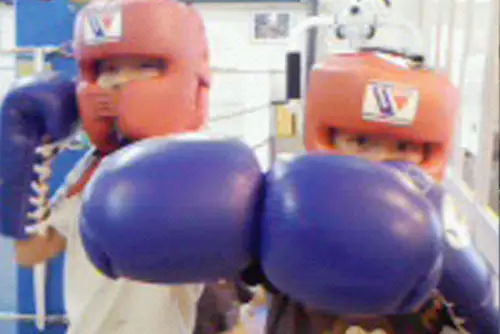 スパーリング前